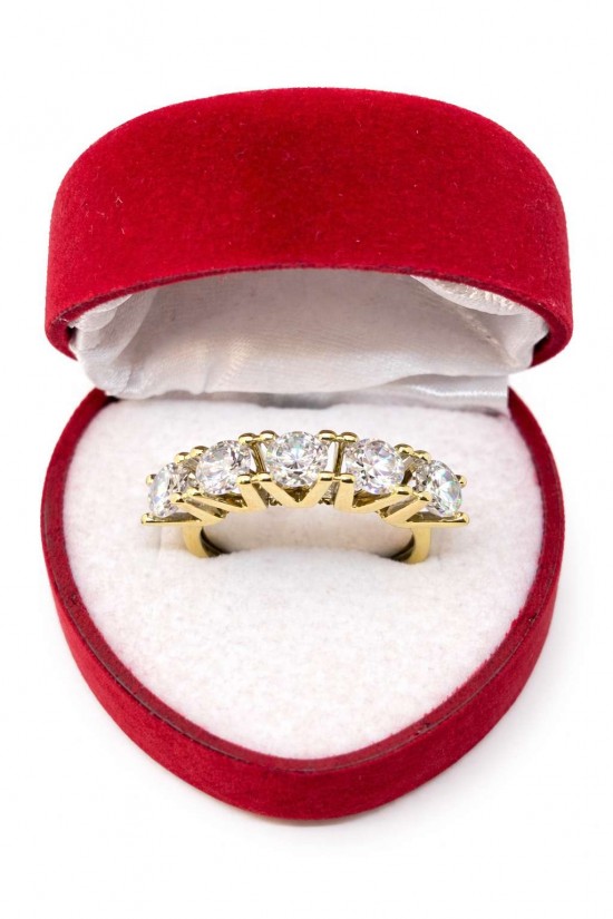 Tektaş Beştaş Elit Baget Altın Yüzükler - KY0403