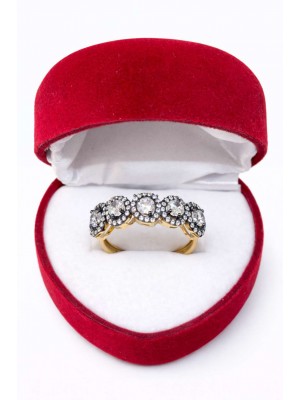 Tektaş Beştaş Elit Baget Altın Yüzükler - KY0390