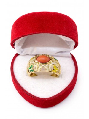 Renkli Taşlı Tektaş Beştaş Elit Baget Altın Yüzükler - KY0314