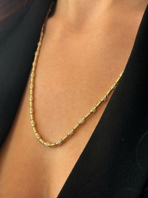 14 Ayar Altın Golden Elegance Zincir